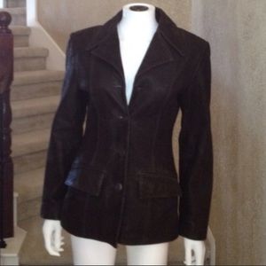 Leather jacket